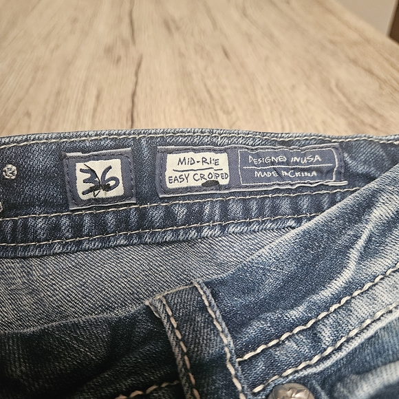 Miss Me Light Blue Ankle Jeans - Picture 5 of 5